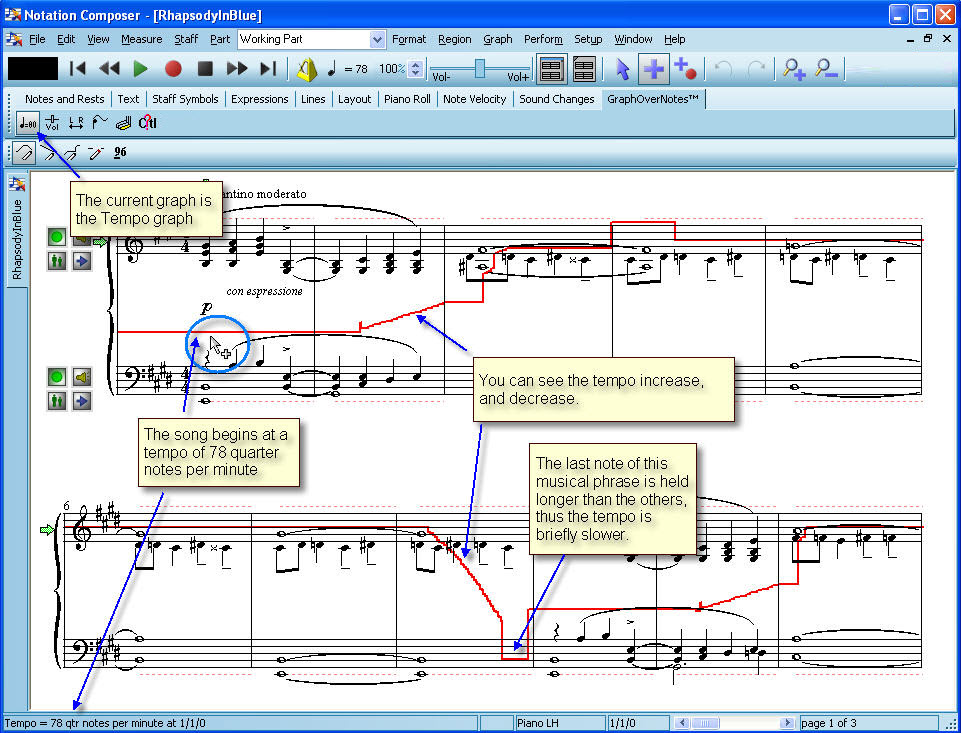 ComposerTempoGraph